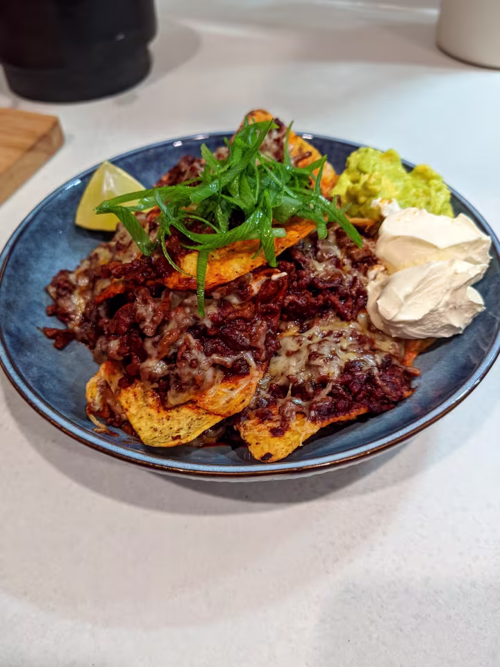 Bowl of nachos